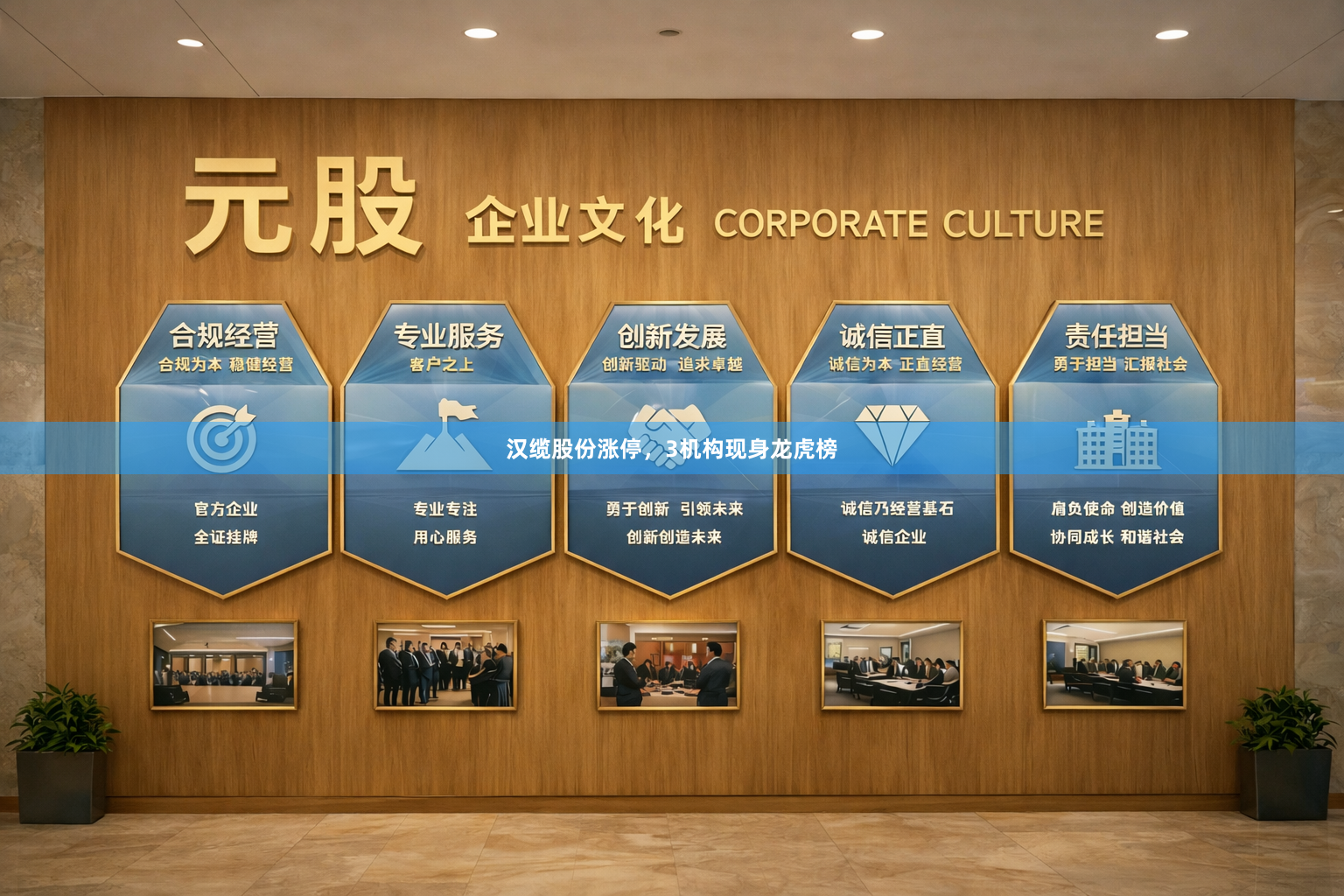 汉缆股份涨停，3机构现身龙虎榜