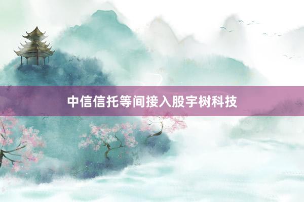 中信信托等间接入股宇树科技