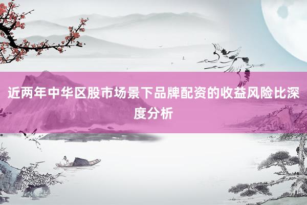 近两年中华区股市场景下品牌配资的收益风险比深度分析