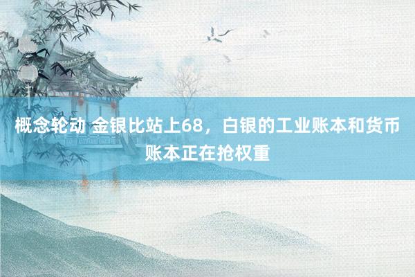 概念轮动 金银比站上68，白银的工业账本和货币账本正在抢权重